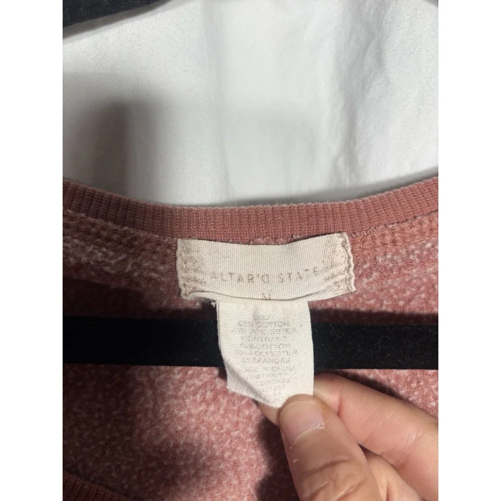 Altar'd State Pink/ Rose Sweater V Neck‎ Oversized Extra Soft Size M MM4
